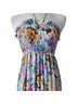 Aqua 100% Polyester Floral Multi Color Casual Dress Size S - photo 1