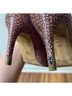 L.K. Bennett 100% Patent Leather Print Red Heels Size EU 38 - photo 8
