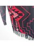 Desigual Floral Black Red Cardigan Size L - photo 8