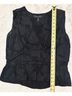 BCBGeneration 100% Polyester Floral Black Sleeveless Top Size L - photo 5