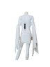 Elliatt Solid White Casual Dress Size S - photo 2