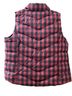 Lands' End 100% Poly Checkered-gingham Red Blue Vest Size XL (petite) - photo 2