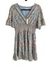 Max Studio Floral Blue Cocktail Dress Size M - photo 5