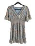 Max Studio Floral Blue Cocktail Dress Size M - photo 1