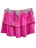 LoveShackFancy 100% Microfiber Polyester Paisley Pink Active Skirt Size S - photo 1
