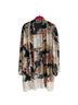 Laurie Felt 100% Polyester Floral Multi Color Jacket Size S - photo 2
