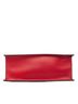 Gucci 100% Leather Red Medium Leather Web Sylvie Top Handle Bag One size - photo 4