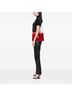 Gucci 100% Leather Red Medium Leather Web Sylvie Top Handle Bag One size - photo 7