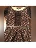Nine West Leopard Print Black Tan Cocktail Dress Size 6 - photo 7