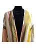 Mignon Doo 100% Polyester Color Block Multi Color Kimono One size - photo 6