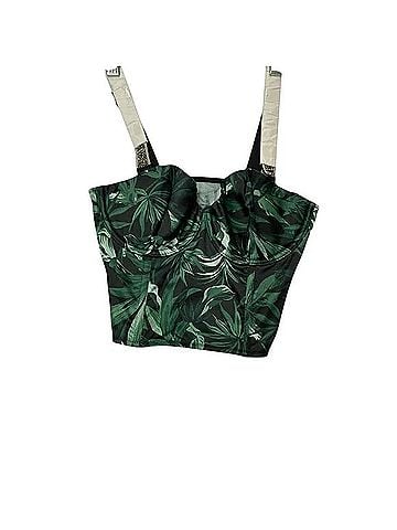 Victoria's Secret Very Sexy Palm Leaf Balconette Embellished Bra Halter Top (view 1)