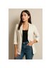 Zara Solid Ivory Blazer Size L - photo 4