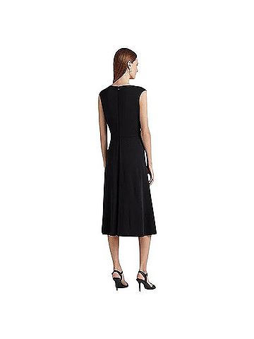 Ralph Lauren Twist-Front Cap-Sleeve Stretch Jersey Dress Casual Dress (view 2)