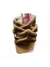 STAUD 100% Velvet Tan Sandals Size EU 37 - photo 5
