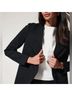SPANX Solid Black Blazer Size XL - photo 14