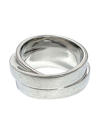 Maison Margiela Maison Margiela Men's Triple Logo Numeric Ring (view 2)
