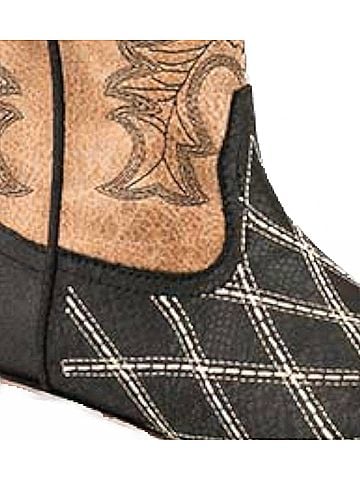 Roper Boy's Cross Cut Square Toe Boots (view 2)