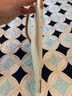 Globe-Trotter 100% Leather Solid White Leather Clutch One size - photo 6