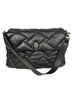 Kurt Geiger 100% Leather Solid Graphic Black Silver Shoulder Bag One size - photo 1