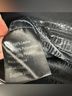 Kurt Geiger 100% Leather Solid Graphic Black Silver Shoulder Bag One size - photo 9
