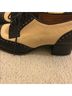 Ralph Lauren Black White Heels Size 6 1/2 - photo 6