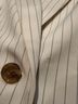Banana Republic Stripes White Gray Blazer Size 0 - photo 9