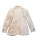 Banana Republic Stripes White Gray Blazer Size 0 - photo 2