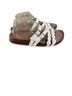 Indigo Rd. 100% Leather White Brown Sandals Size 10 - photo 3