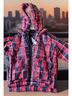 Orolay 100% Polyester Checkered-gingham Burgundy Red Jacket Size S - photo 8