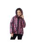 Orolay 100% Polyester Checkered-gingham Burgundy Red Jacket Size S - photo 1
