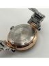 Invicta Gold Silver Black Watch Size About 6 inches wrist  - photo 4