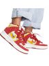 Nike Red Yellow White Sneakers Size 7 - photo 1