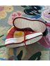 Nike Red Yellow White Sneakers Size 7 - photo 5