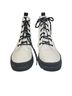 Wonder Nation White Black Boots Size 4 - photo 2