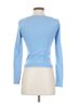 TNA Blue Long Sleeve Top Size S - photo 2