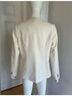 Kule 100% Wool Solid White Blazer Size L - photo 10