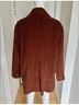 Mille 100% Cotton Solid Brown Coat Size S - photo 7