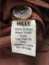 Mille 100% Cotton Solid Brown Coat Size S - photo 11