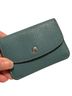 Coach 100% Leather Blue Clutch One size - photo 4