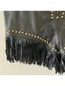 Understated Leather 100% Leather Black Leather Shorts Size L - photo 6