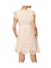 Cleobella Print Brown Mireya Mini Dress Size XS - photo 5