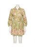 Cara Cara Print Green Raya Mini Dress Size 8 - photo 1