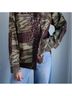 Johnny Was Brown Patchwork Jacket Molly Camo Size S - photo 2