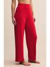 Z Supply Solid Red Luxe Pointelle Pants Size S - photo 3