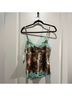 Gold Hawk 100% Silk Brown Silk Top Size L - photo 4