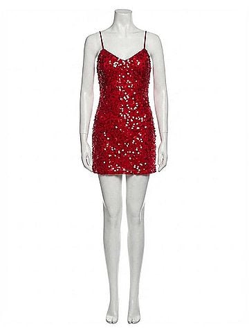 LoveShackFancy Raphaella Sequin Mini Dress (view 1)