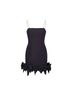 LoveShackFancy Solid Black Kennedi Mini Dress Size 6 - photo 6