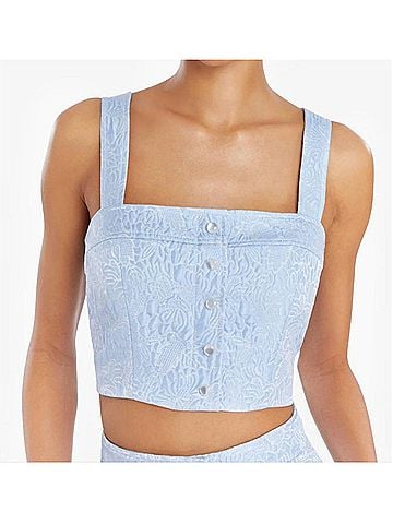 Amanda Uprichard Spade Remington Brocade Top (view 2)