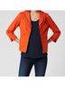 Joseph Ribkoff Solid Orange Jacket Size 10 - photo 5