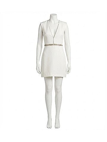 Ramy Brook Teigan Embellished V-Neck Mini Dress (view 1)